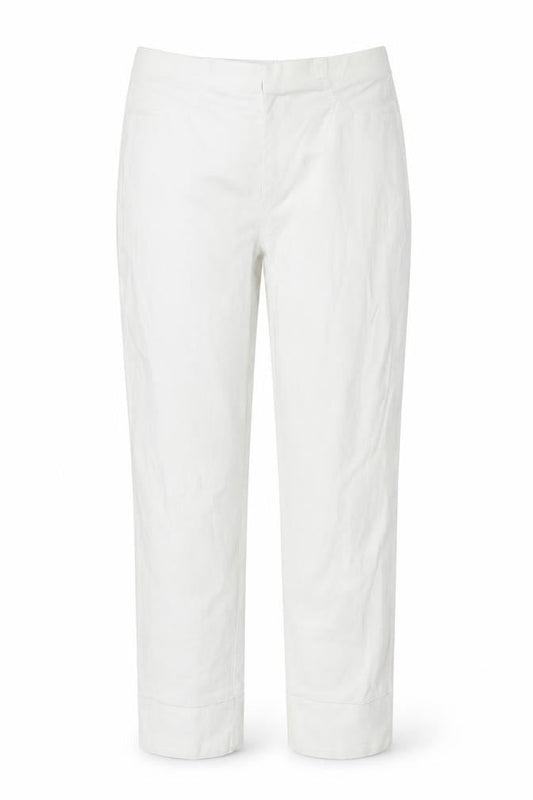 Gallery Womens White Straight Stretch Jeans Size Small