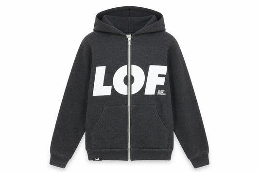 American Apparel Women Dark Grey Full Zip Hoodie XS Cotton Blend