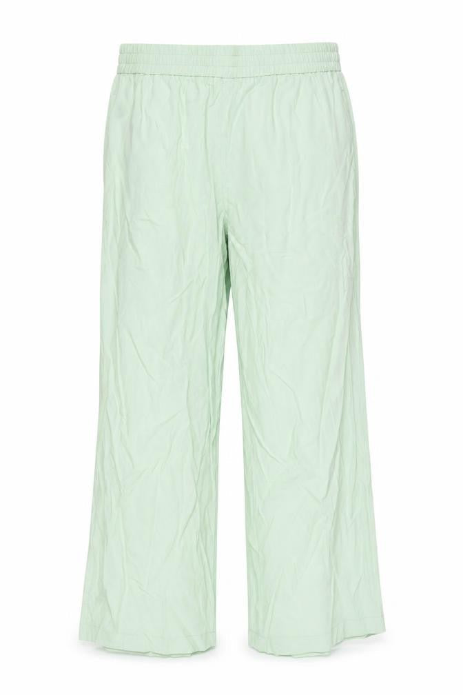 Vero Moda Women’s Mint Green Wide-Leg Trousers XL Viscose Blend