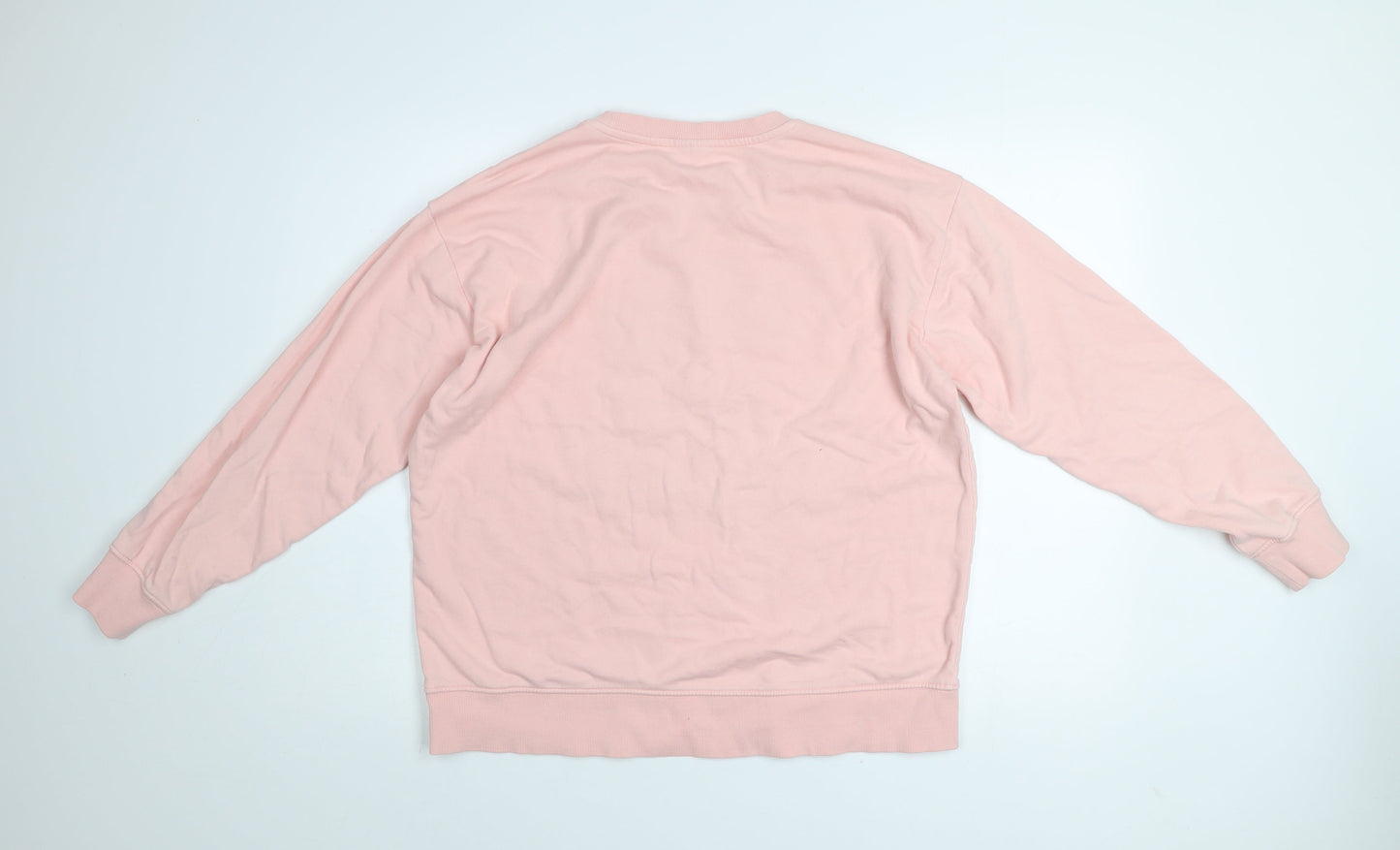 Beloved Woman Pink Pullover Sweatshirt L Hugs and Kisses Graphic