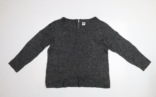 Vero Moda Women's Grey Knit Pullover Jumper Size L