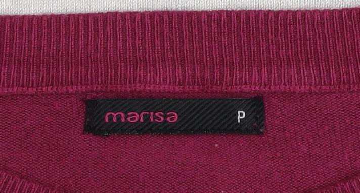 Marisa Women's Multicoloured Striped Knit Jumper Size S