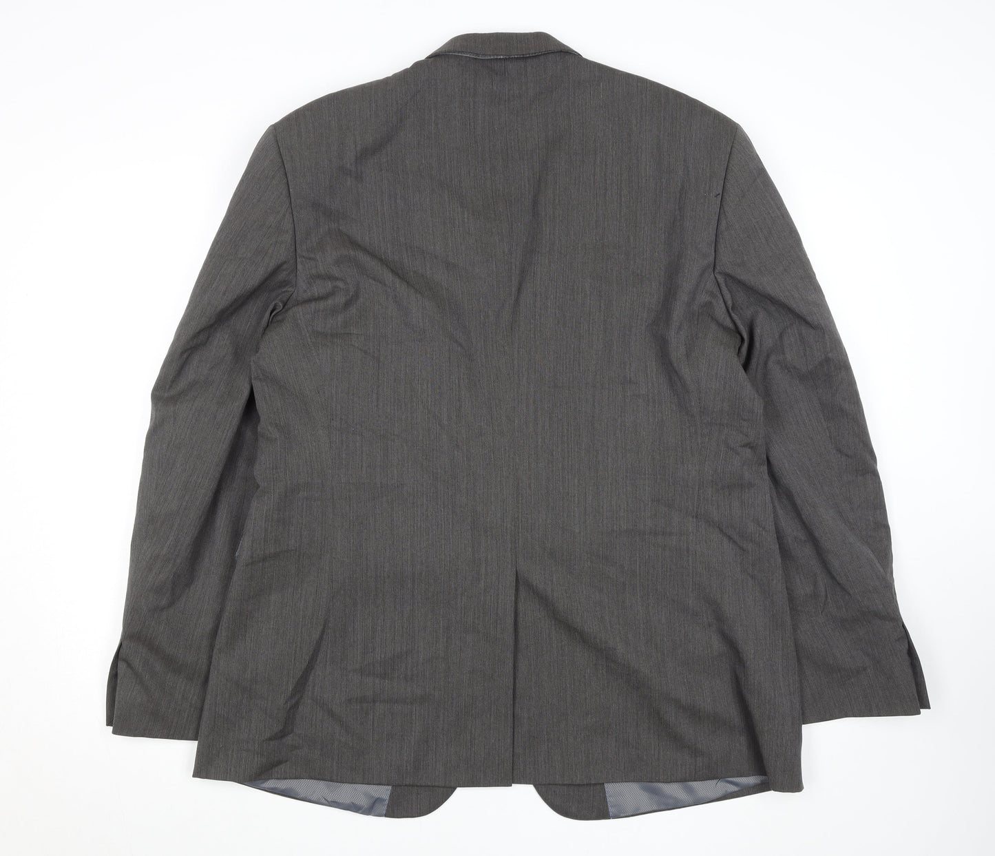 Burton Menswear London Men's Grey 46R Regular Fit Wool Blend Blazer