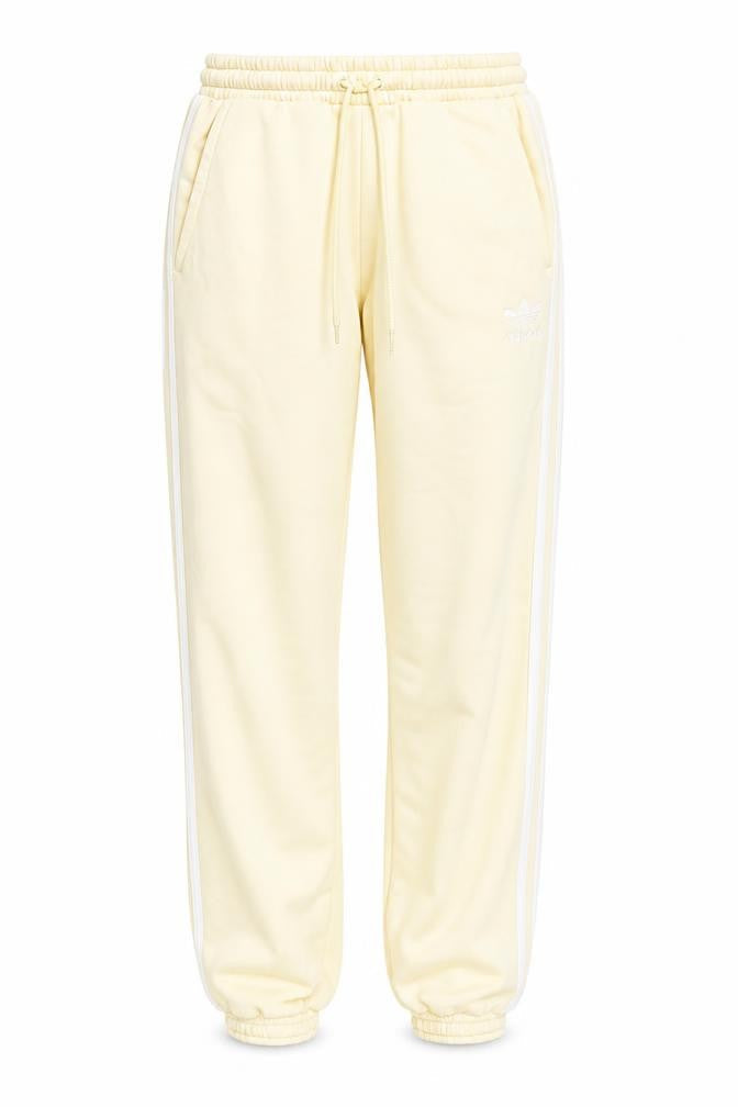 adidas Women's Beige Jogger Trousers Size 4 Cotton Blend