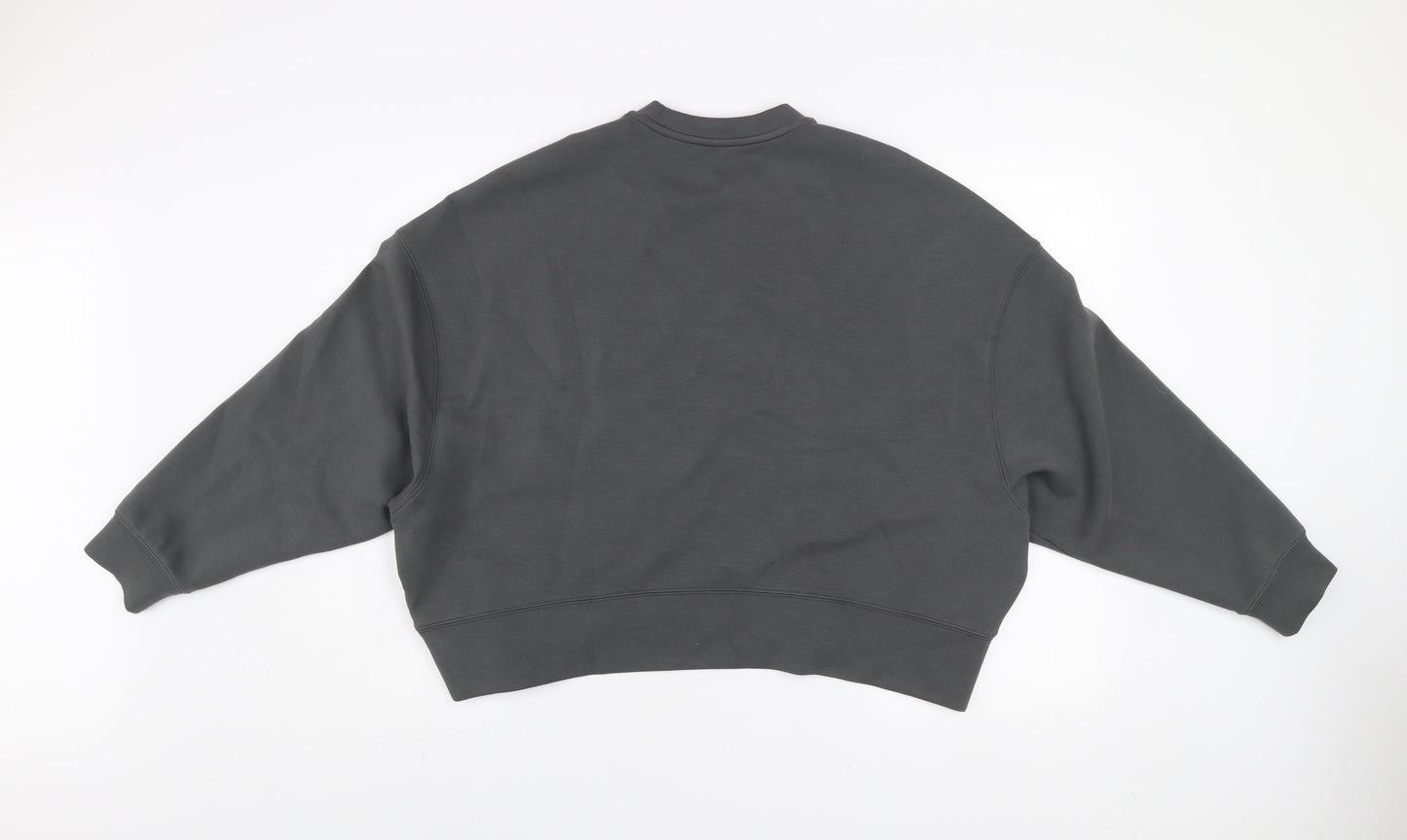 Alessandro Paccuci Womens Grey Pullover Sweatshirt Size 10 Relaxed Fit