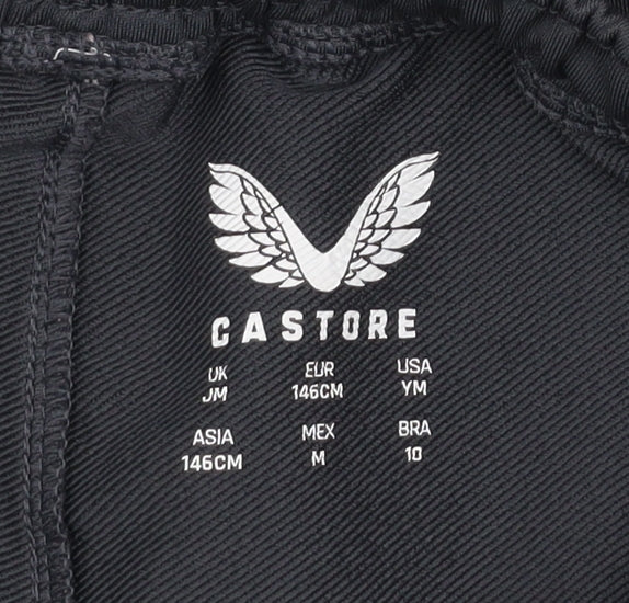 Castore Boys Black 146 Track Pants Football Training Trousers