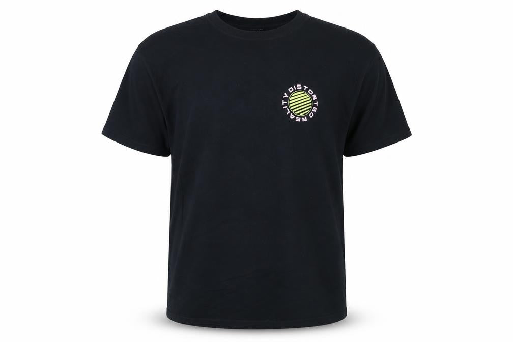 New Look Men's Black Medium Graphic Print T-Shirt - Distorted Reality Style