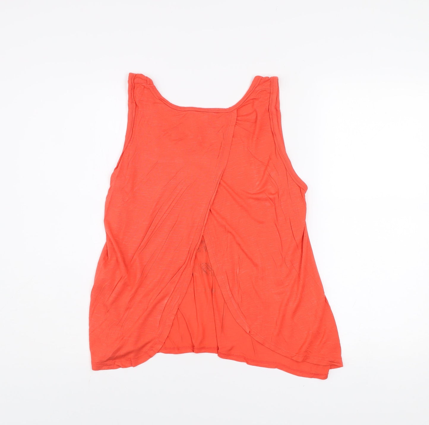 Stradivarius Women’s Red Sleeveless Viscose Tank Top Size 12