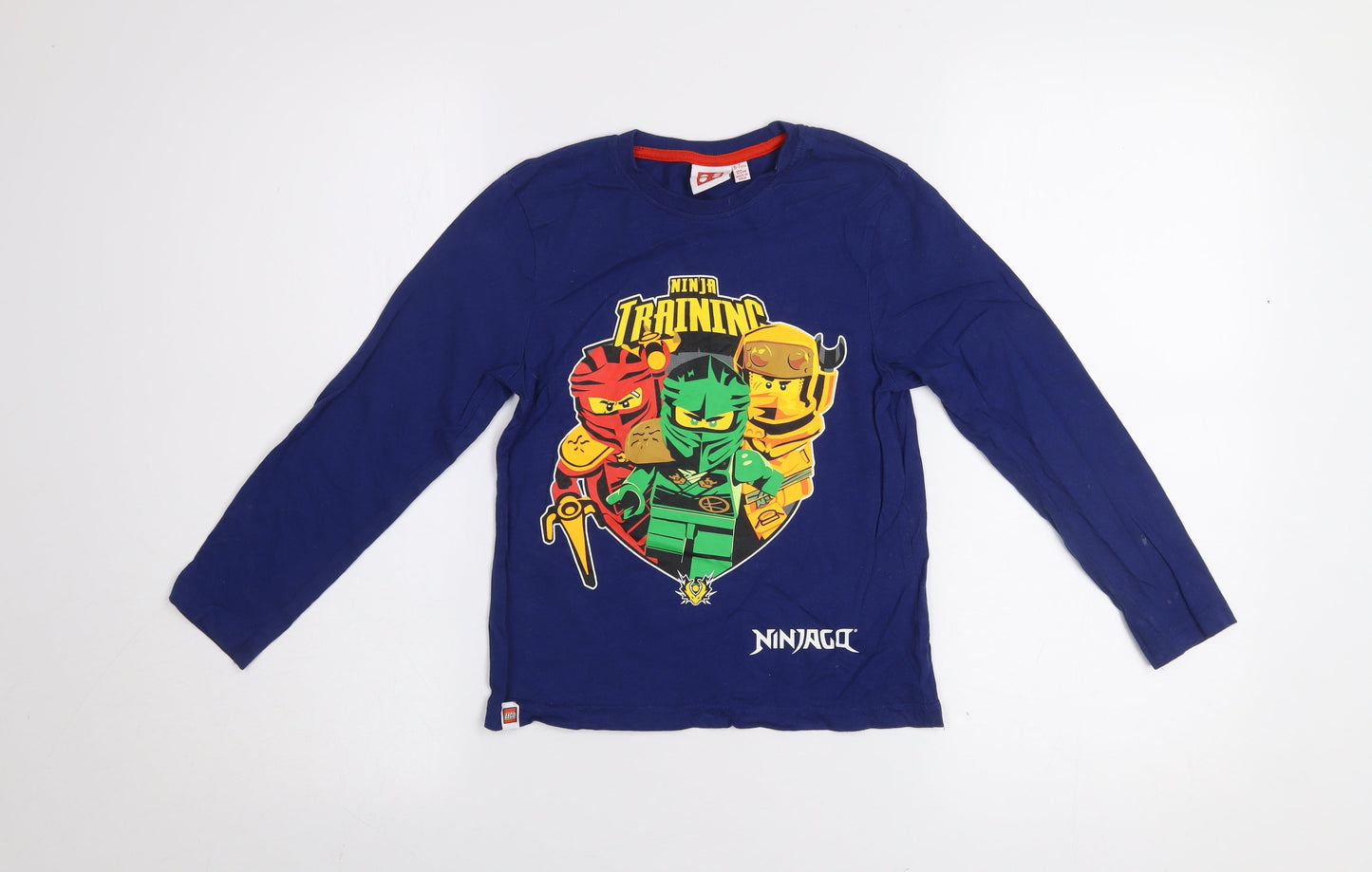 LEGO Ninjago Boys Blue Long Sleeve T-Shirt 6-7 Years Graphic Top