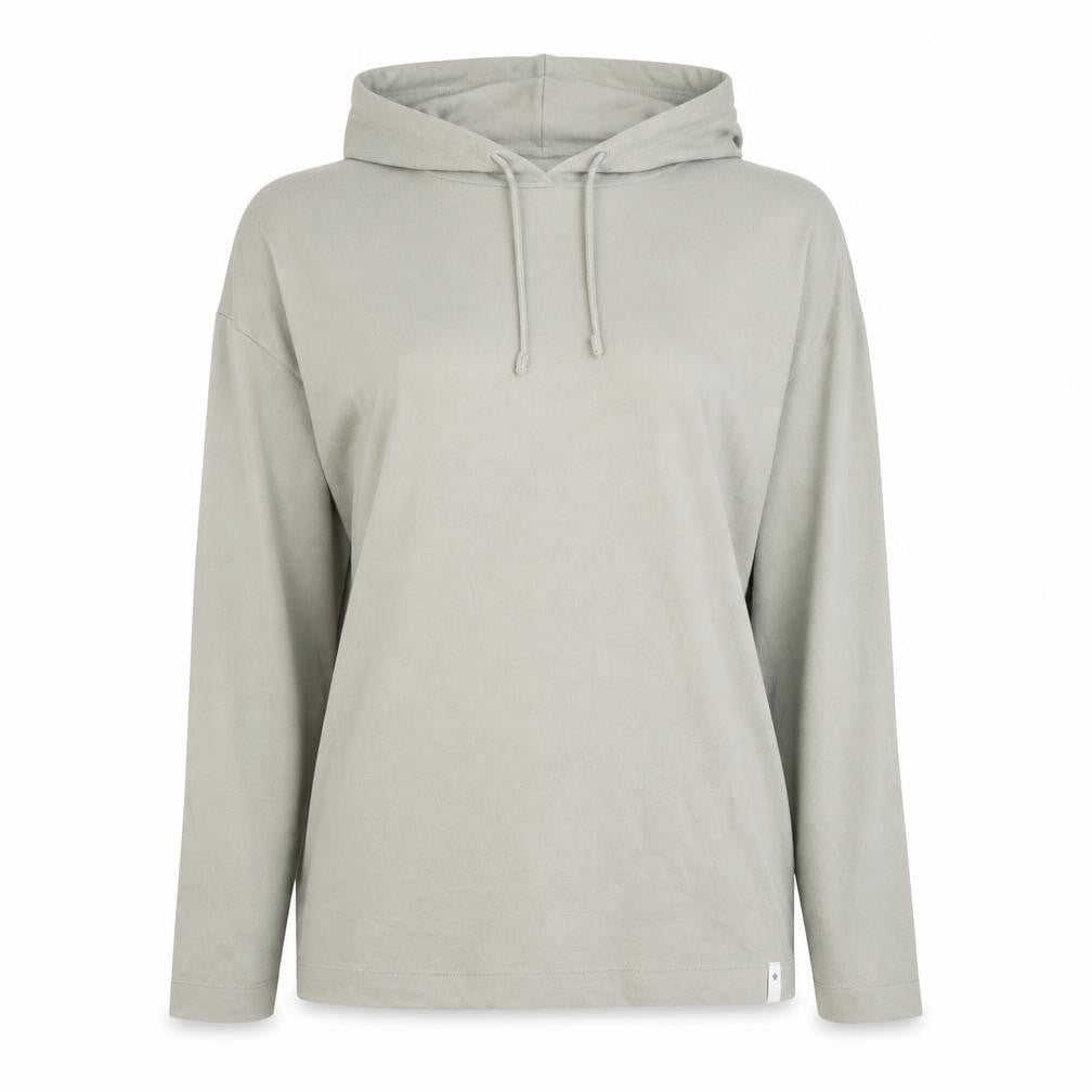 Next Womens Green Cotton Hooded Pullover Hoodie Size 12
