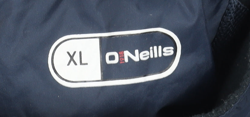 O Neills Men's Blue XL Windbreaker Jacket Lightweight Sports Coat