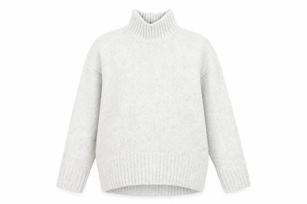 Dunnes Stores Women's Grey Roll Neck Pullover Jumper Size 12