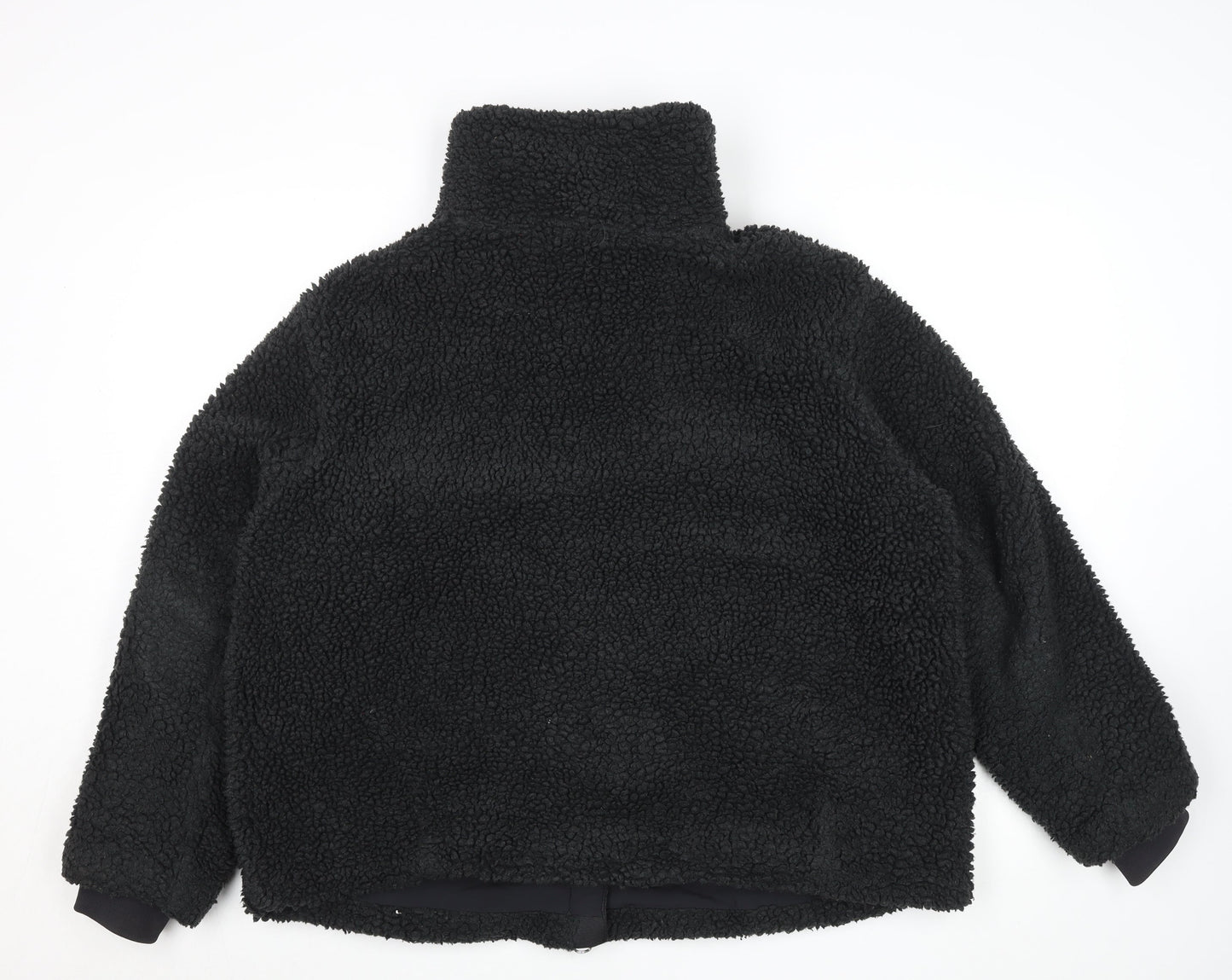 L.O.G.G. Women's Black Fleece Basic Jacket Size 14
