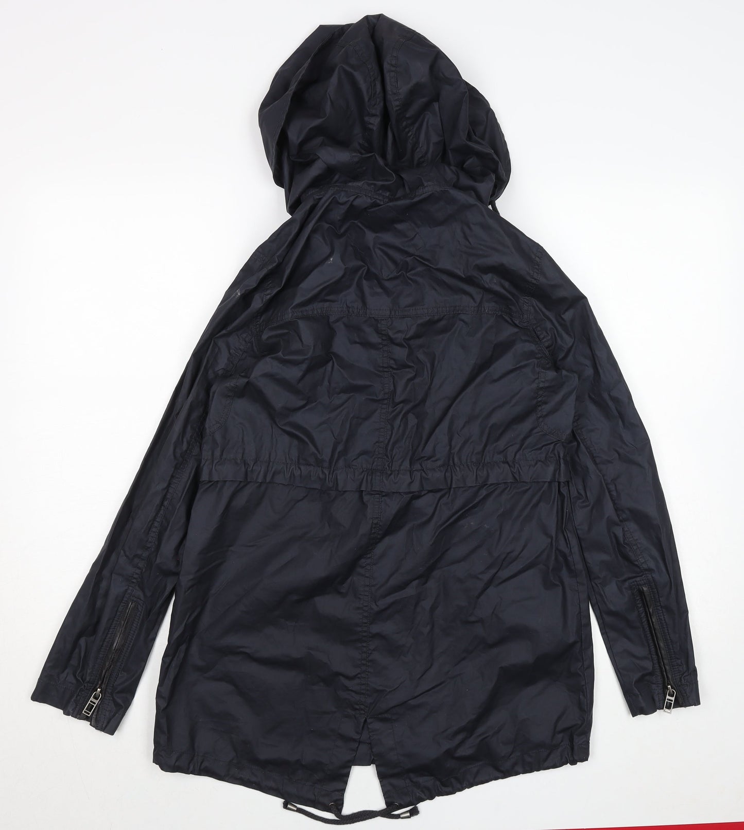 Atmosphere Women’s Black Hooded Parka Jacket Size 6