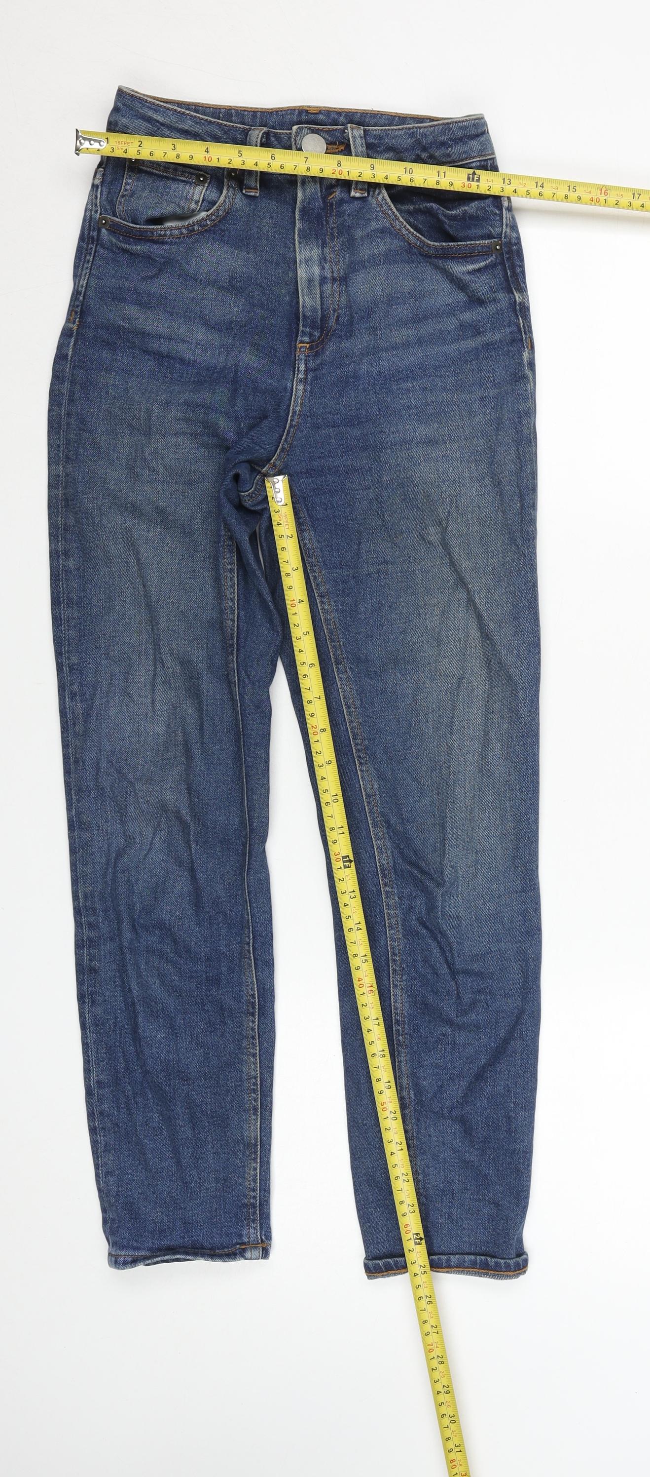 ASOS Boys Blue Denim Regular Fit Straight Jeans 24in Waist 30in Leg