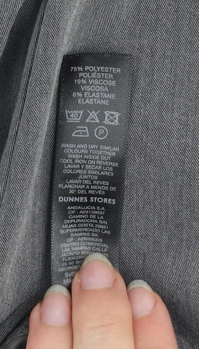 Dunnes Women Grey Size 12 Bootcut Dress Pants Trousers