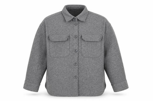 Dunnes Mens Grey Basic Button Fleece Jacket Size S