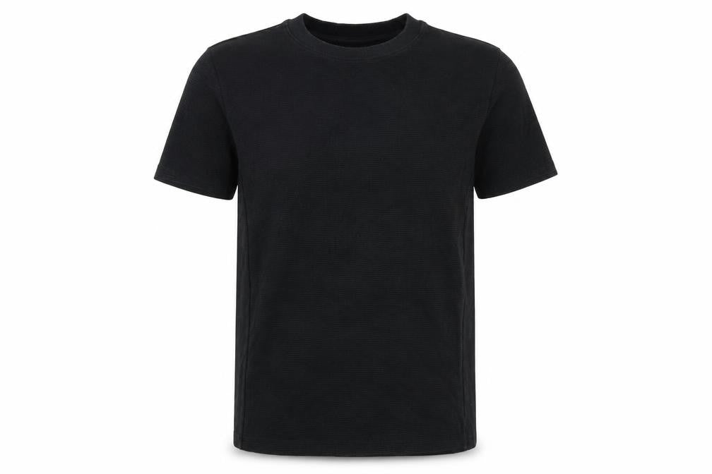 Sun & Sand Sports Men’s Black Cotton Crew Neck T-Shirt Size L