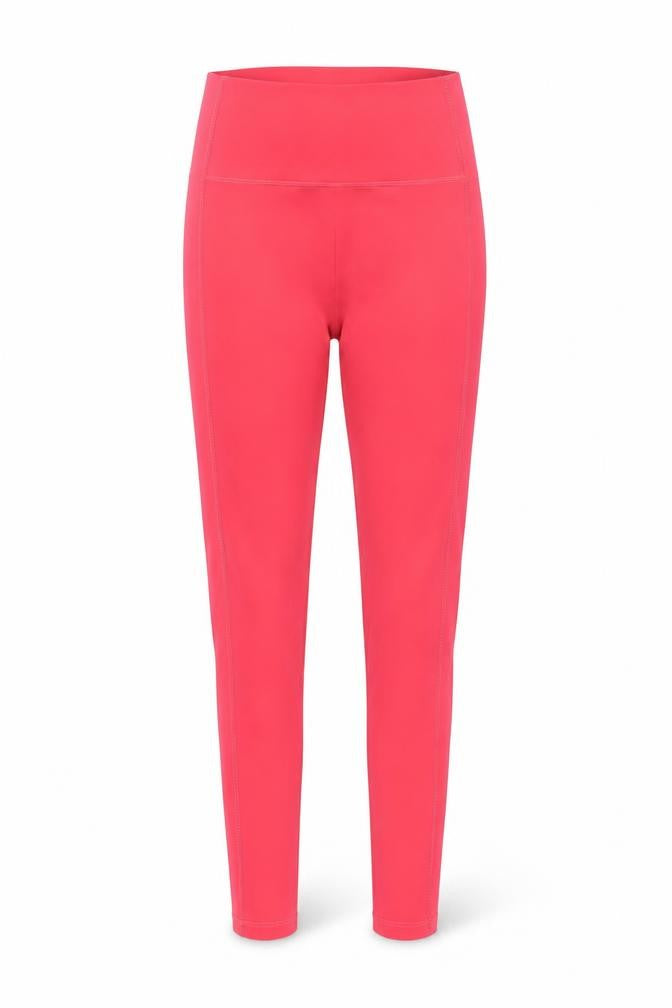 Alphalete Women Red Seamless High Waist Gym Leggings Size M