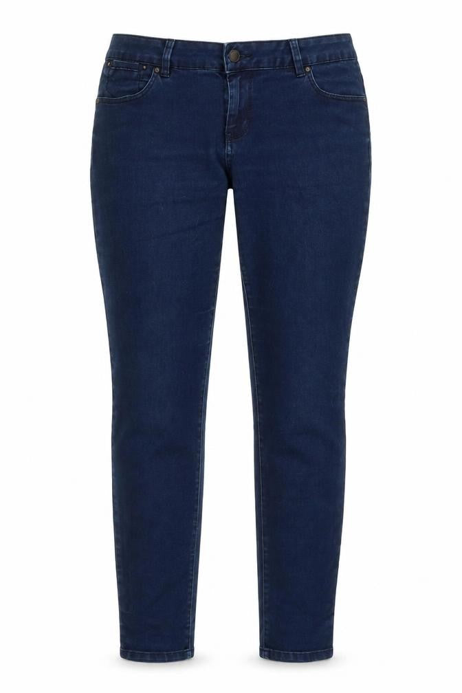 New Look Women's Blue Super Skinny Mid Rise Jeggings Size 8