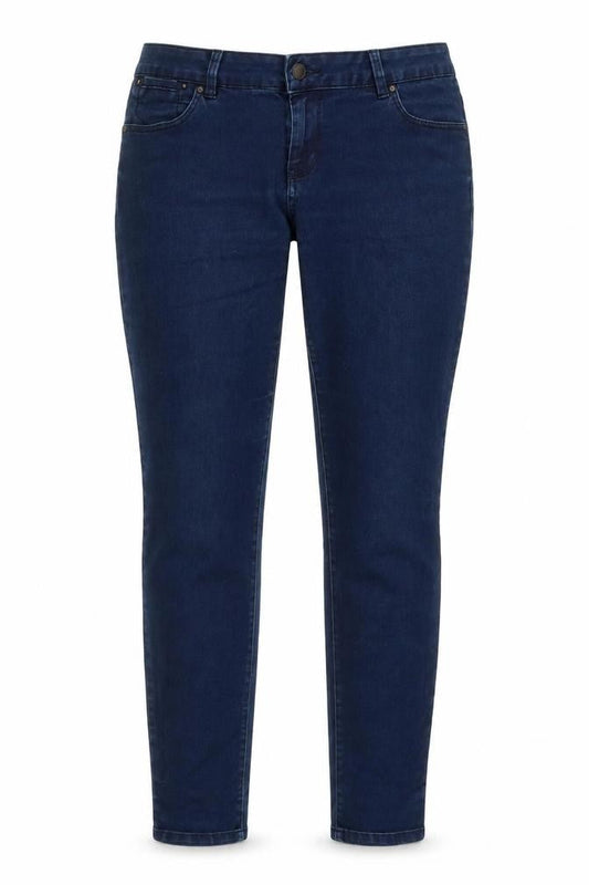 New Look Women's Blue Super Skinny Mid Rise Jeggings Size 8