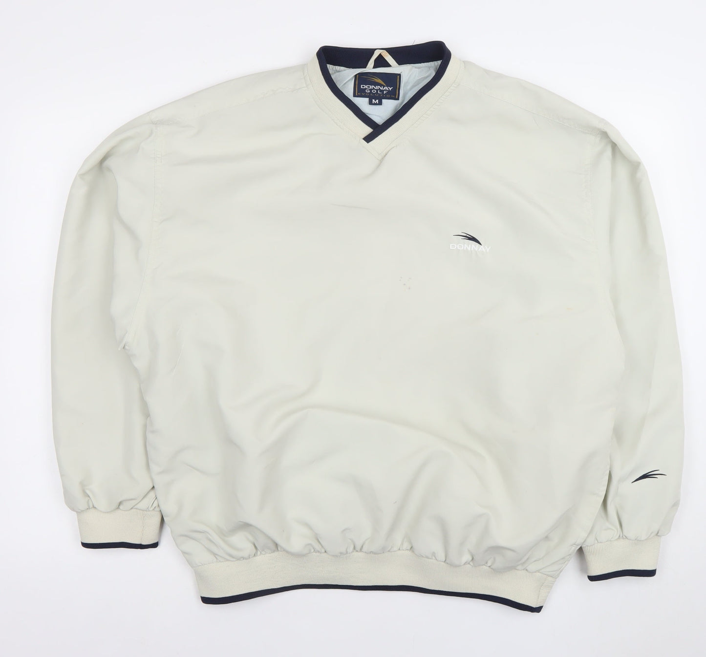 Donnay Golf Men’s Beige Medium V-Neck Lightweight Jacket