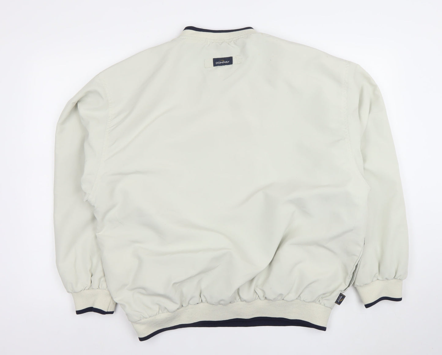 Donnay Golf Men’s Beige Medium V-Neck Lightweight Jacket