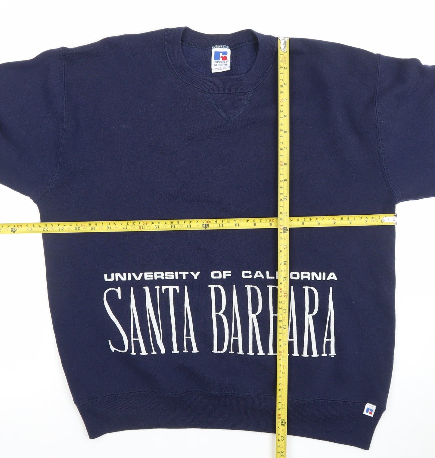 Russell Athletic Men's Blue Large University Santa Barbara Sweatshirt