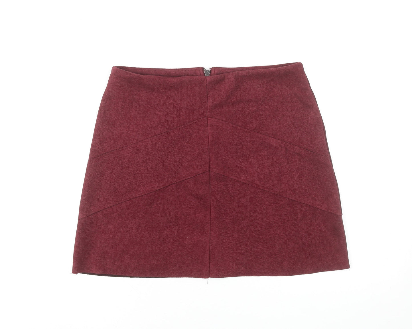 Vero Moda Women's Red Short Stretch Pencil Skirt M