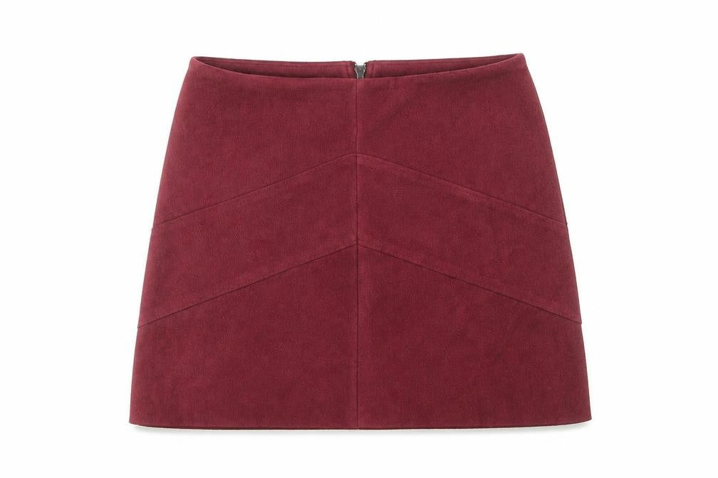 Vero Moda Women's Red Short Stretch Pencil Skirt M
