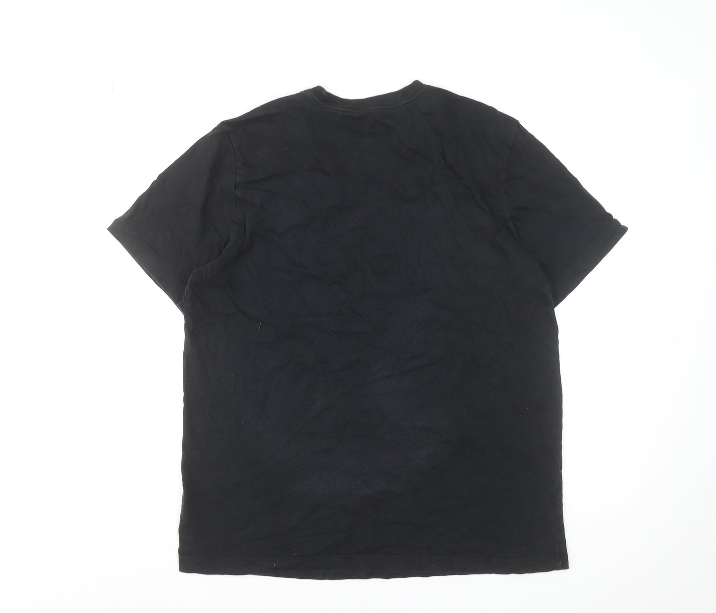Nike Men's Black L Short Sleeve Crew Neck Sports T-Shirt