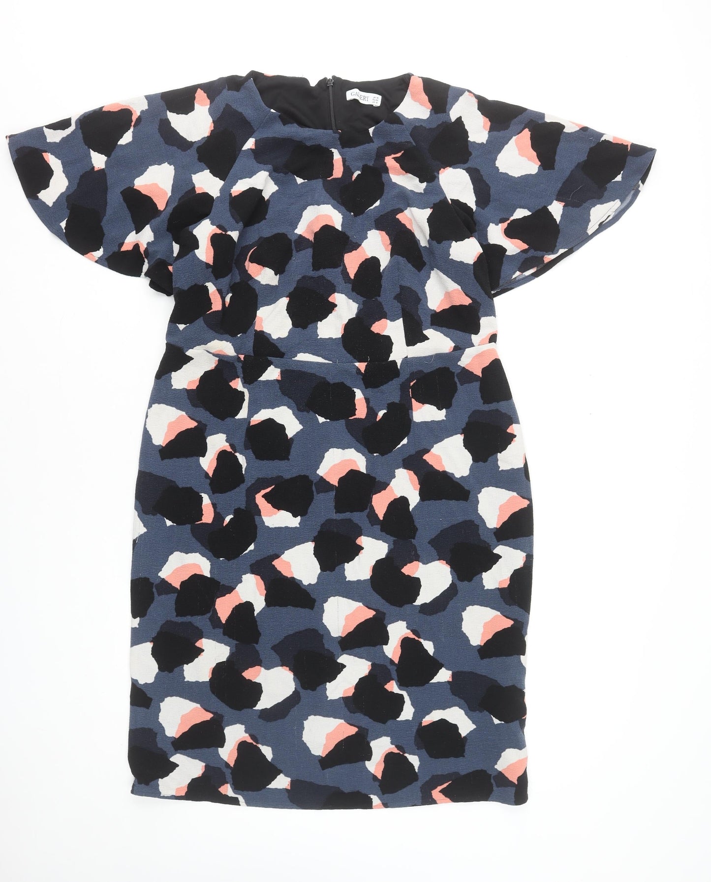 Gallery Women’s Multicoloured Size 16 Sheath Knee Length Dress