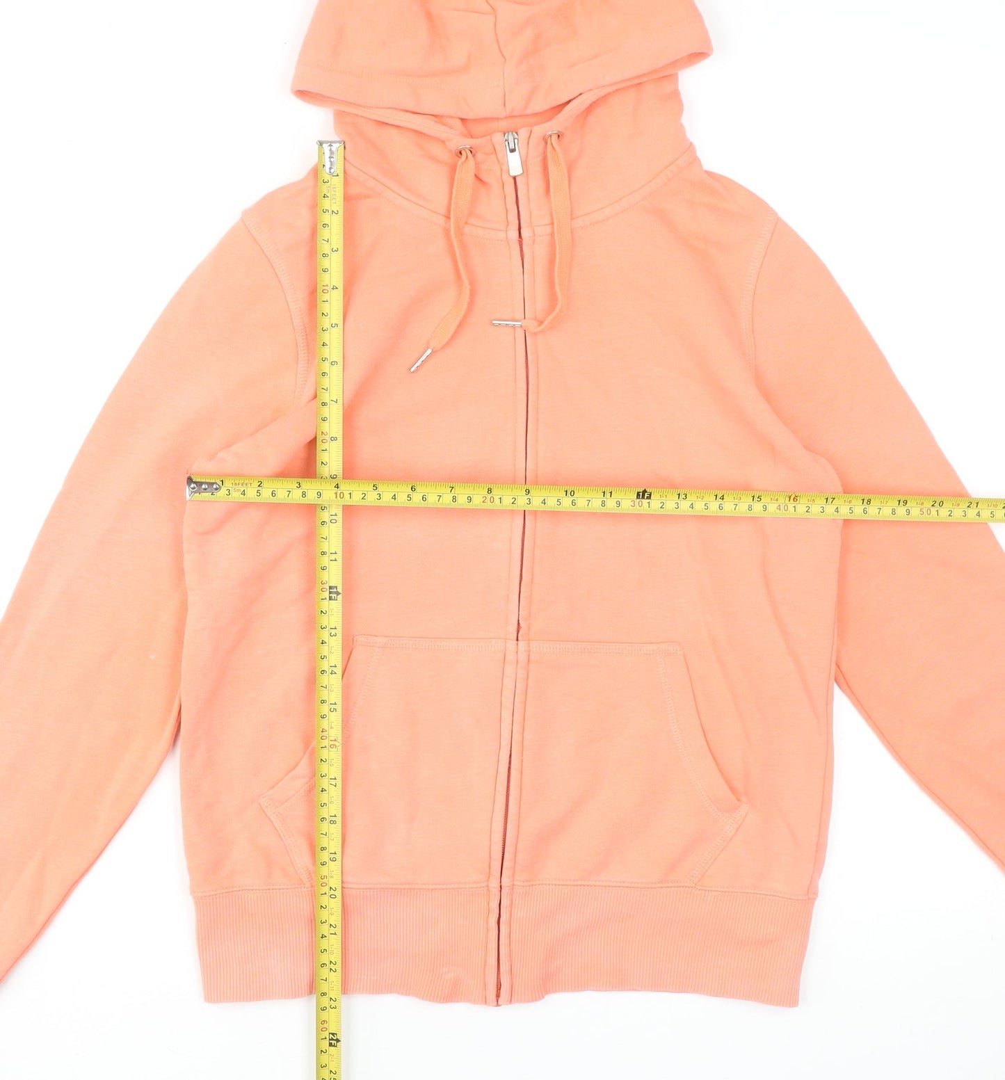 St. Bernard for Dunnes Stores Women's Peach Full Zip Hoodie Size 12