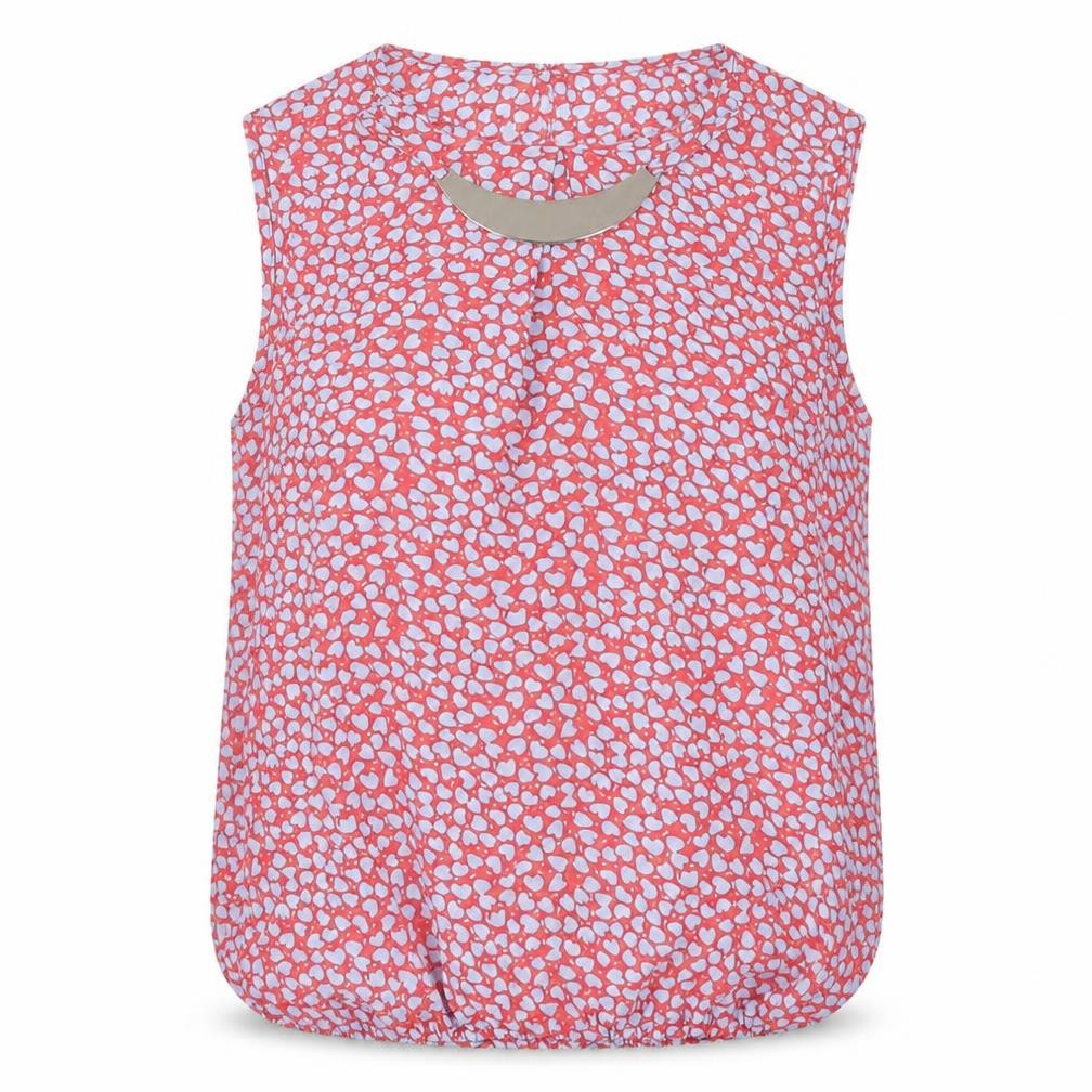 Dunnes Women's Pink Floral Sleeveless Blouse Size 10