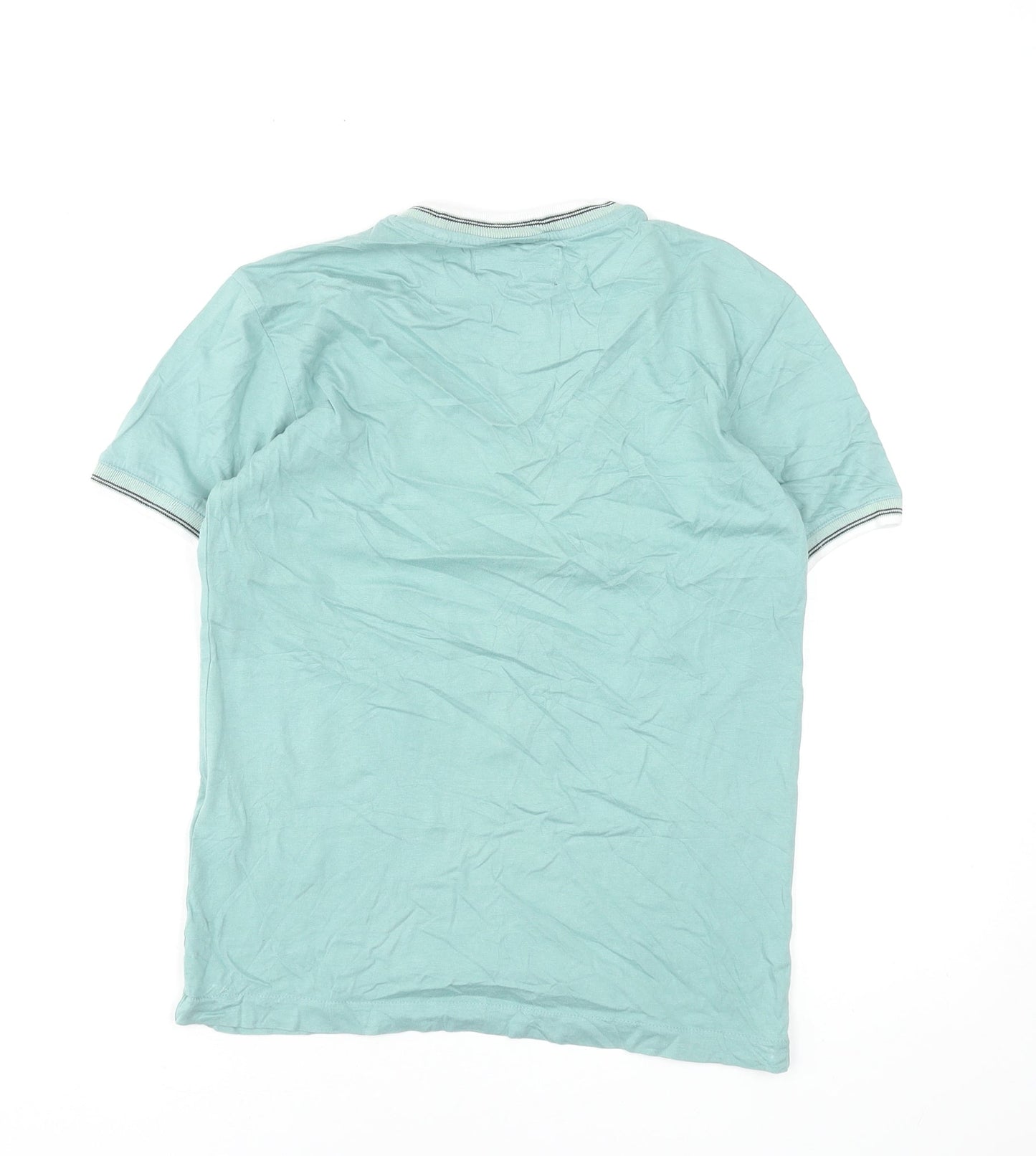 Original Penguin by Munsingwear Men's Mint Green XS Cotton Crew Neck T-Shirt