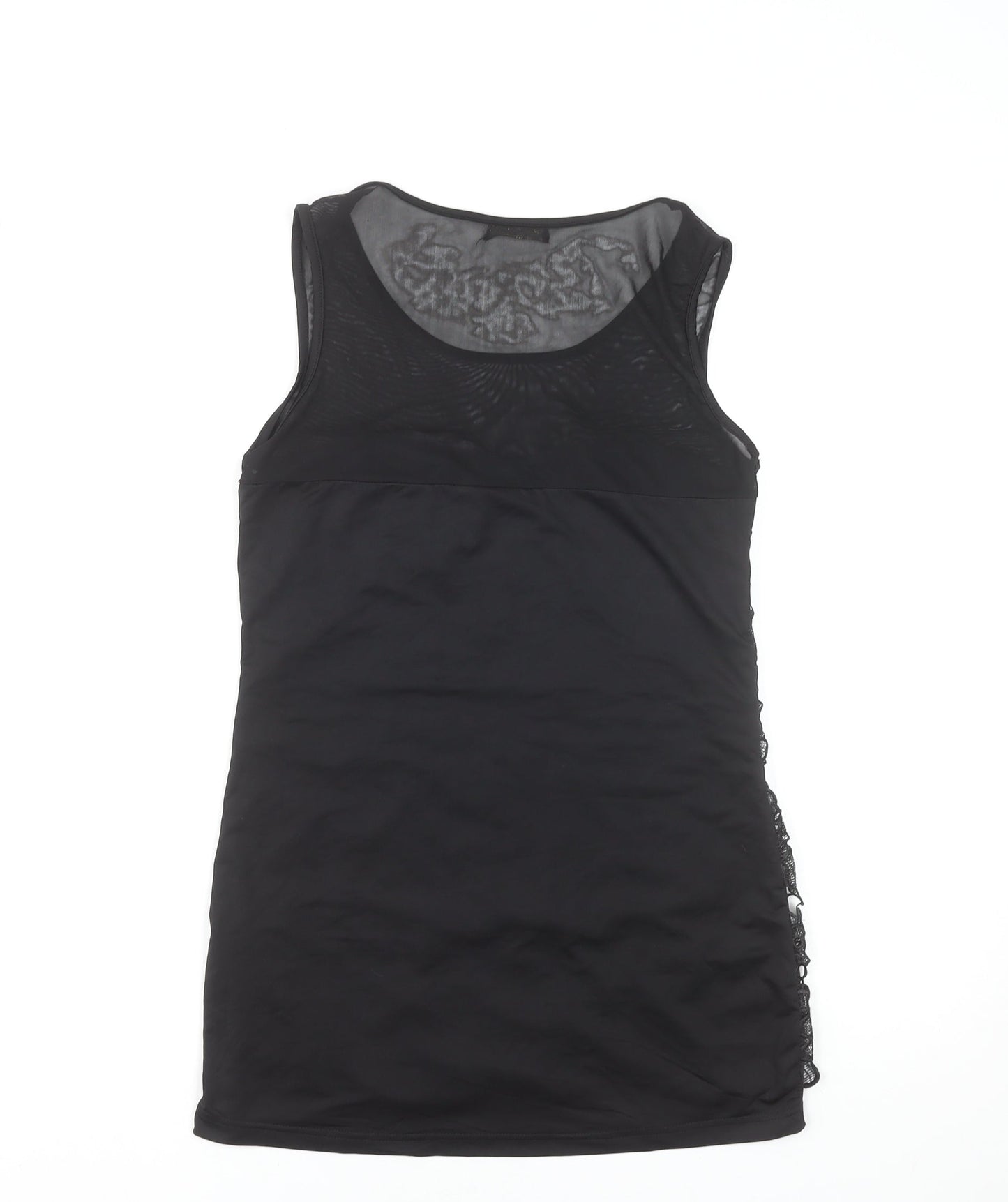 Aed London Women's Black Floral Lace Tank Top Size M