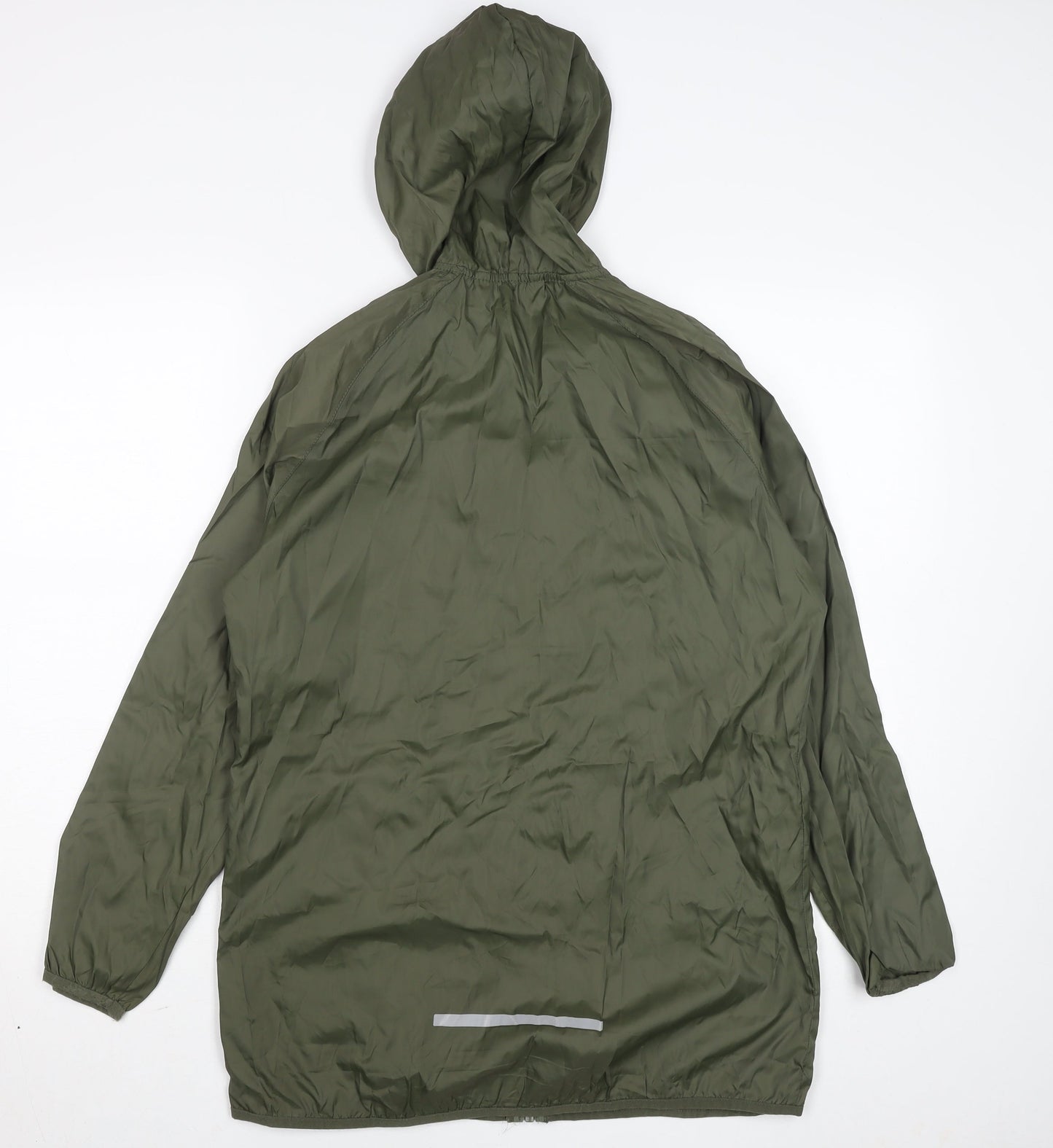 Dunnes Men’s Green Lightweight Hooded Windbreaker Jacket Size S