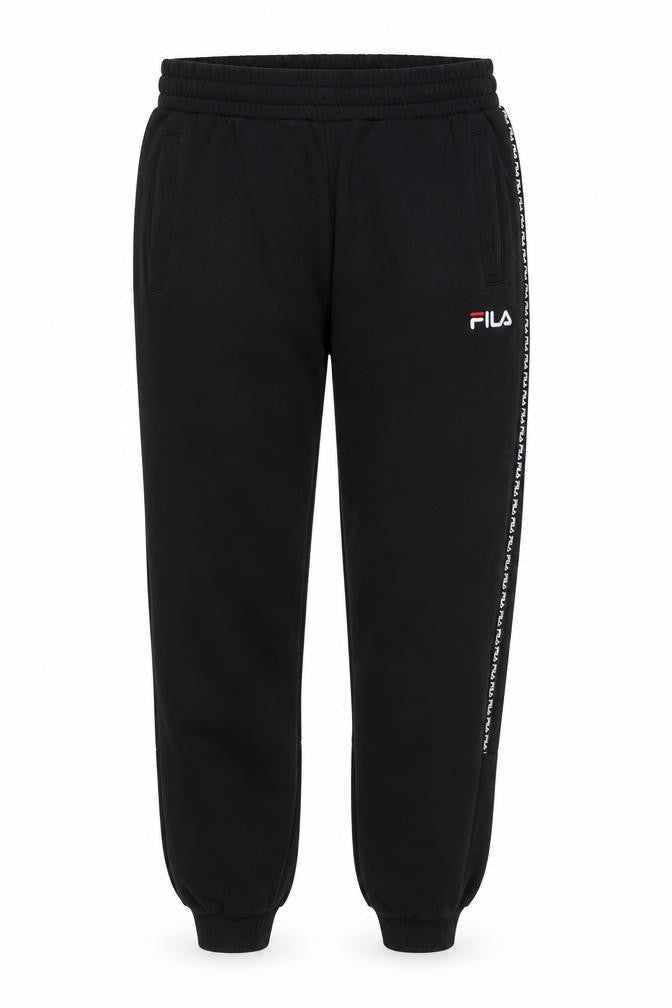 Fila Men's Black Jogger Trousers Size S Regular Fit Activewear