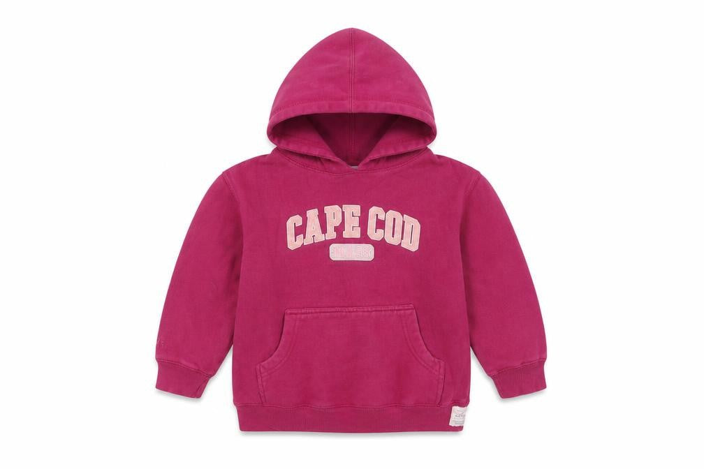 Cuffy’s Cape Cod Girls Pink Pullover Hoodie Size 4 Cotton Blend