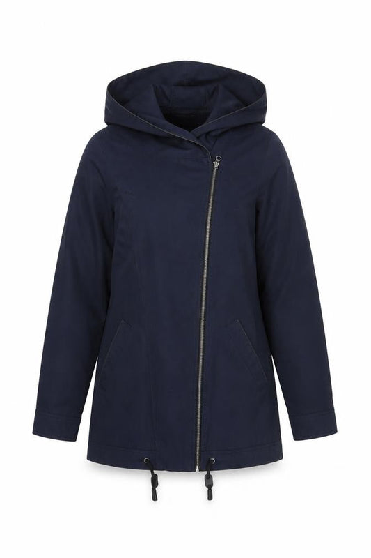 Vero Moda Women’s Blue Hooded Parka Coat Size M
