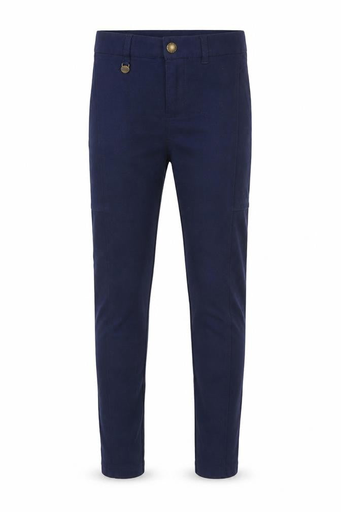 Ralph Lauren Girls Blue Jegging Trousers Size 6 Years Stretch Cotton Blend