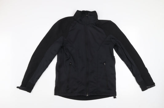 Crivit Men's Black Softshell Sports Jacket S 34/36 Waterproof Windproof