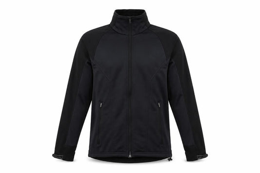 Crivit Men's Black Softshell Sports Jacket S 34/36 Waterproof Windproof