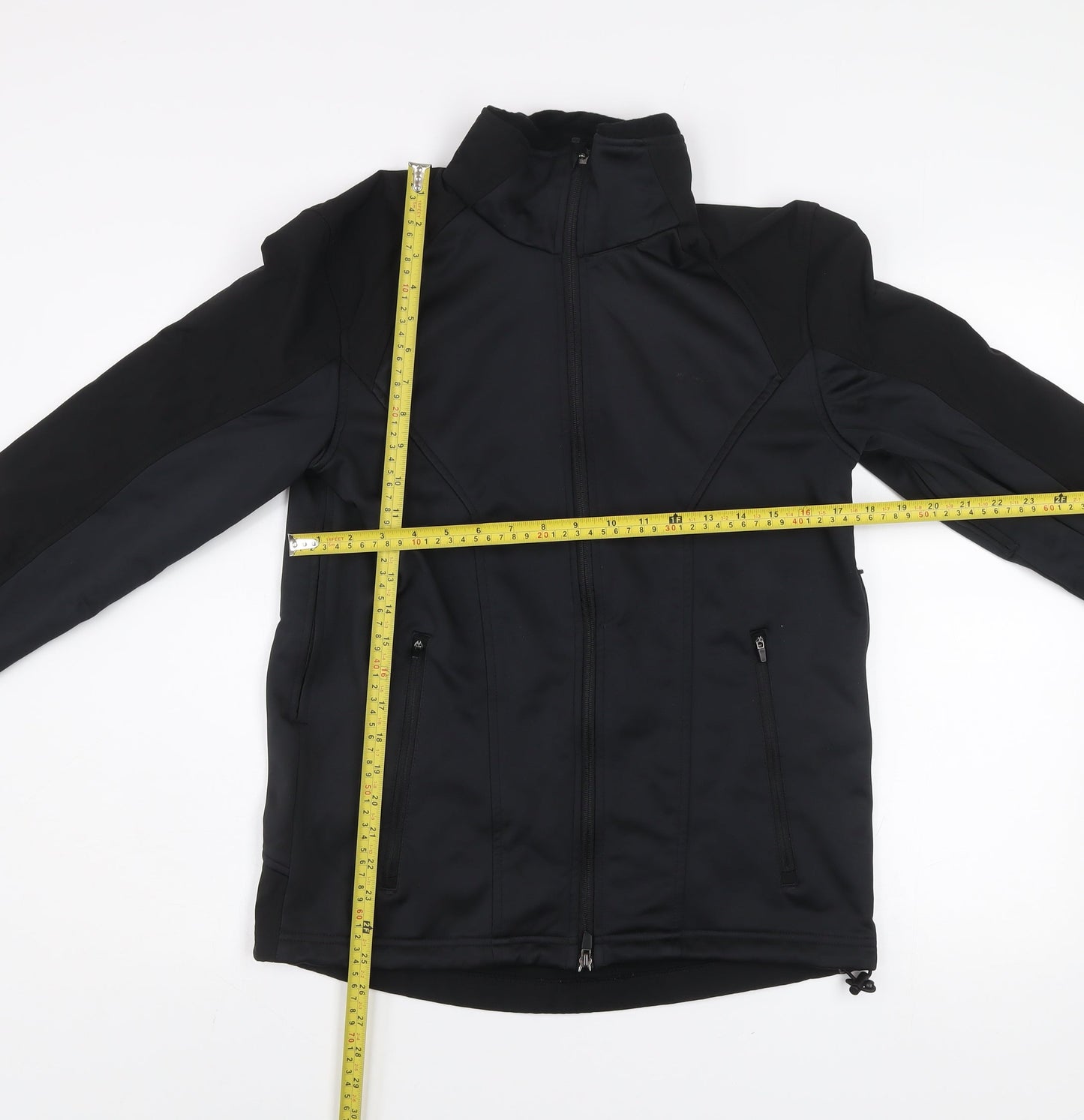 Crivit Men's Black Softshell Sports Jacket S 34/36 Waterproof Windproof