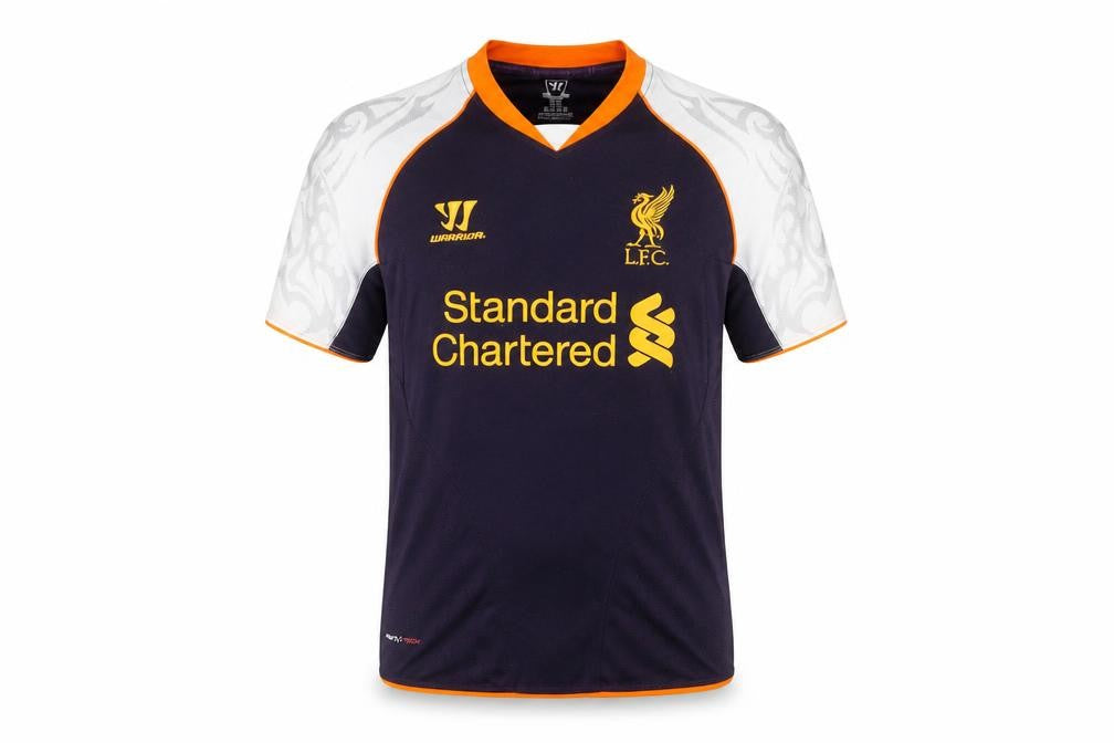 Warrior Boys Black LFC Football Jersey Shirt Size 146 Athletic Fit