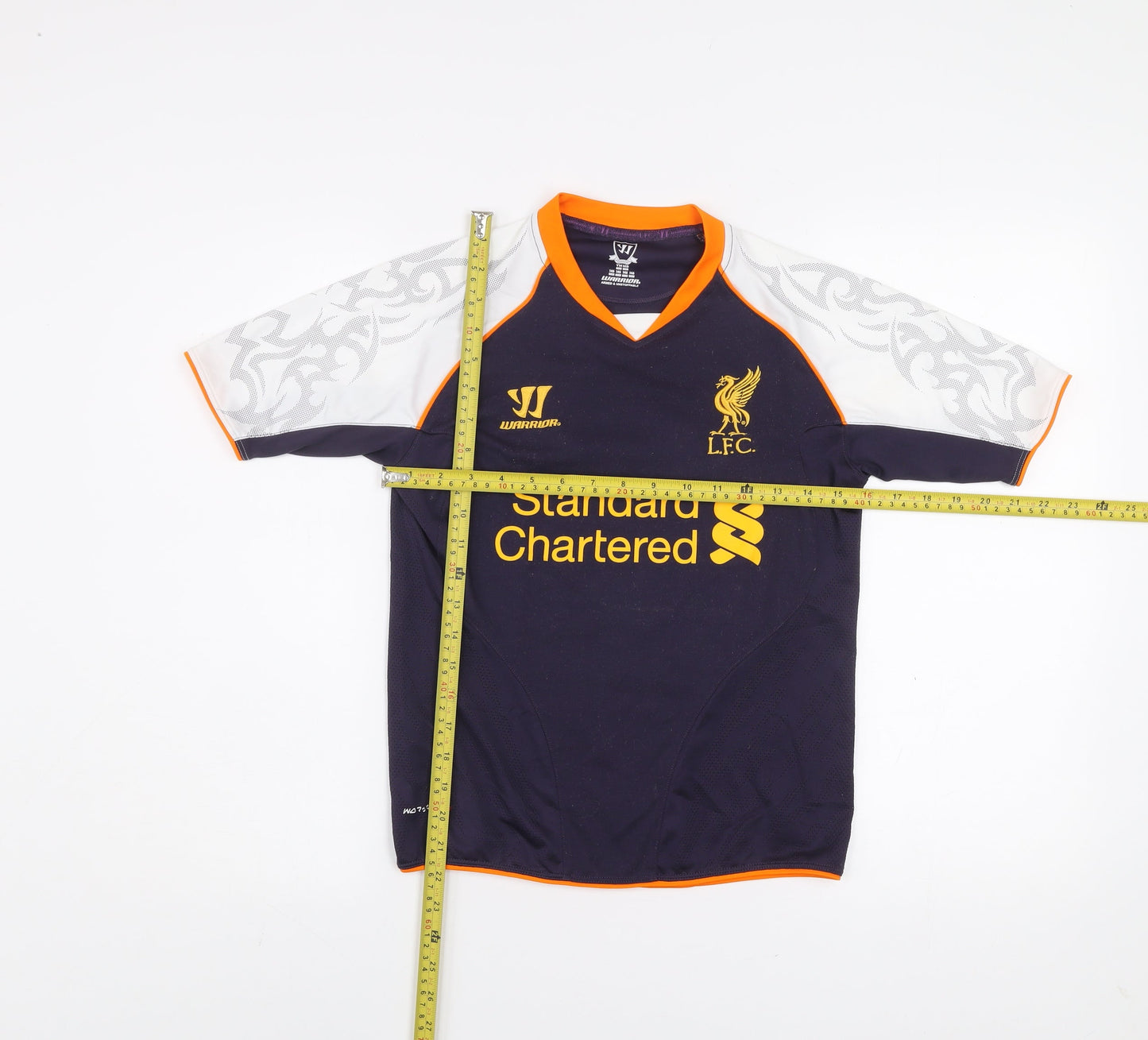 Warrior Boys Black LFC Football Jersey Shirt Size 146 Athletic Fit