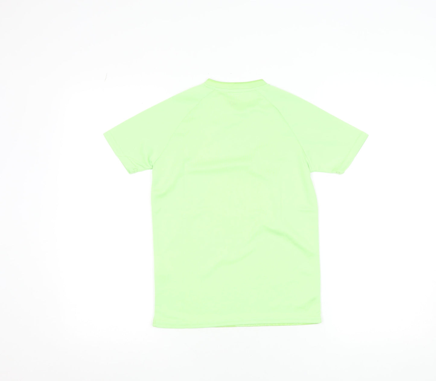 FAI Football Camps Boys Green Short Sleeve Football Jersey T-Shirt S