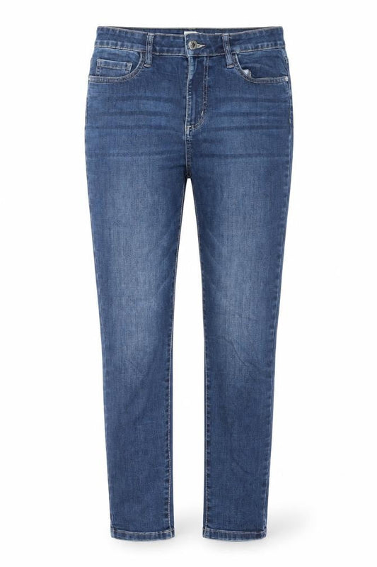 Hailys Women's Blue Skinny Denim Jeans Size L Slim Fit Stretch