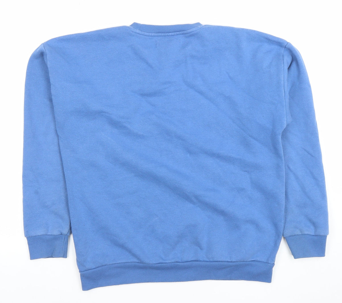 Reserved Boys Blue Crew Neck Sweatshirt 158cm Cotton Blend Eco Aware
