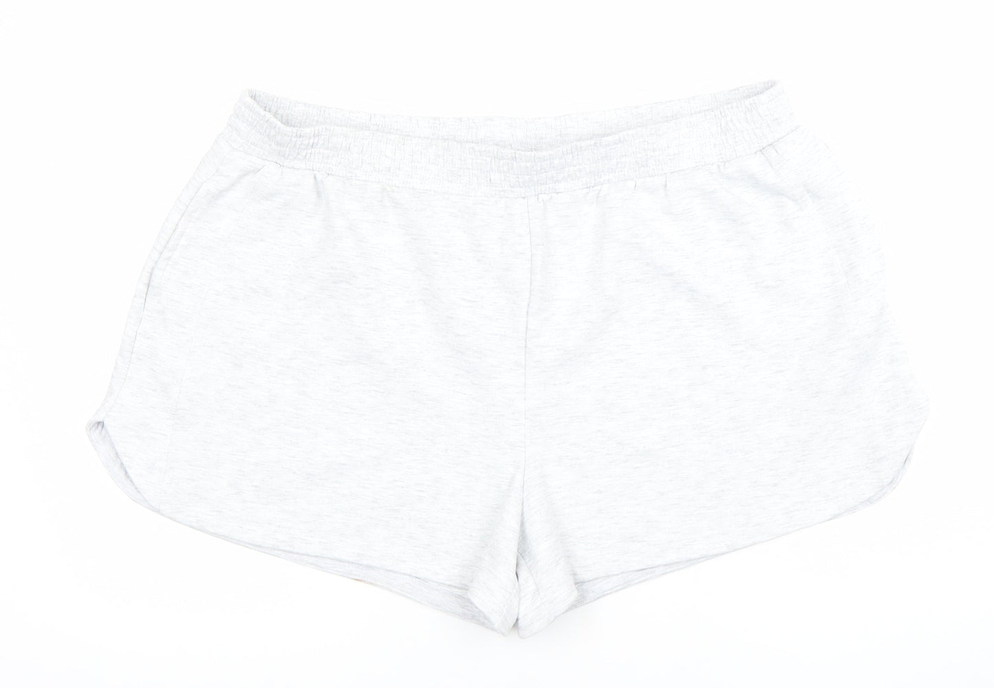 Dunnes Stores Womens Light Grey Sweat Shorts Size XL Regular Fit